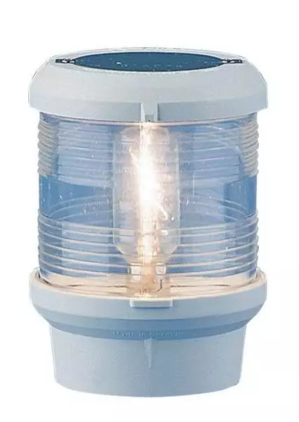 Aqua Signal 40 Lanterne Med Fod 12V Hvid 3 Aqua Signal 40 Lanterne Med Fod 12V Hvid