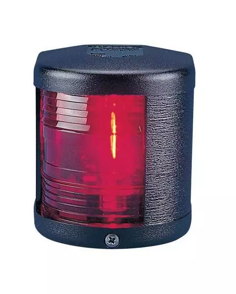 Aqua Signal 25 Bagbord Sort 12V 3 Aqua Signal 25 Bagbord Sort 12V