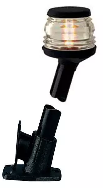 Aqua Signal 20 360gr Med Kobling Sort 12V 3 Aqua Signal 20 360gr Med Kobling Sort 12V