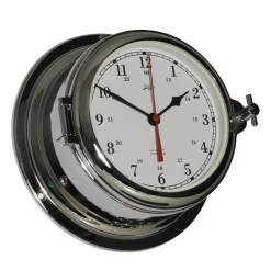 Schatz Midi Skibsur I Forkromet Messing Med Glasslag Og Arabertal