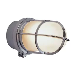 Ruflampe I Forkromet Messing