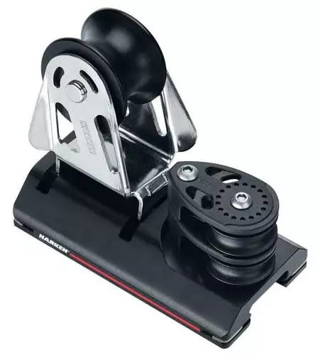 Harken 27 Mm MR CB 4:1 Genoavogn M. Dobbeltblok 3 Harken 27 Mm MR CB 4:1 Genoavogn M. Dobbeltblok
