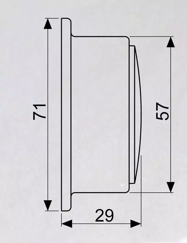 Delite Messing Barometer Altitude 838 B UK 4 Delite Messing Barometer Altitude 838 B UK - Billede 2