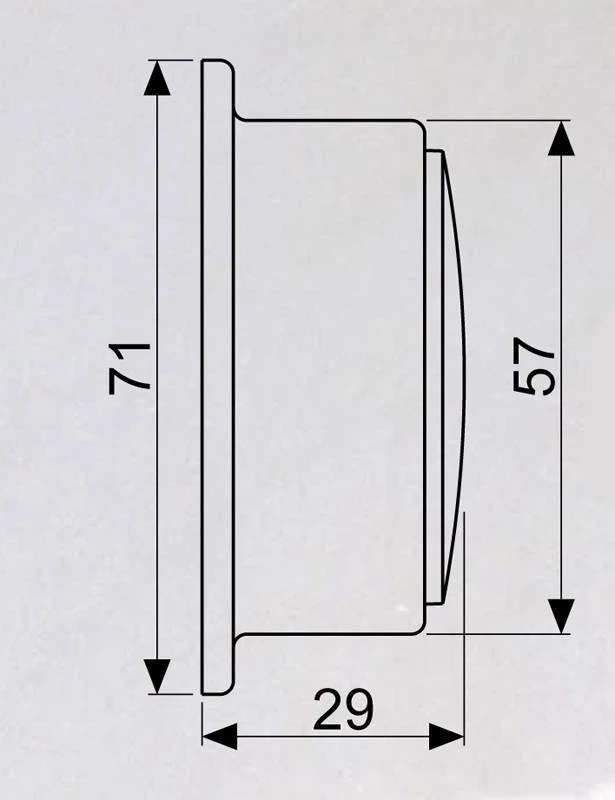Delite Messing Barometer Altitude 838 T 4 Delite Messing Barometer Altitude 838 T - Billede 2