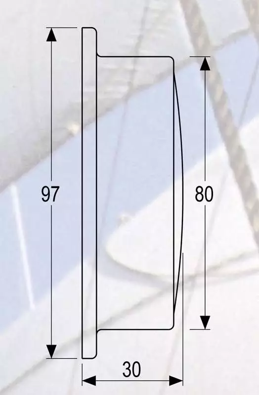 Delite Messing Thermo-/Hygrometer Altitude 848 Th 4 Delite Messing Thermo-/Hygrometer Altitude 848 Th - Billede 2