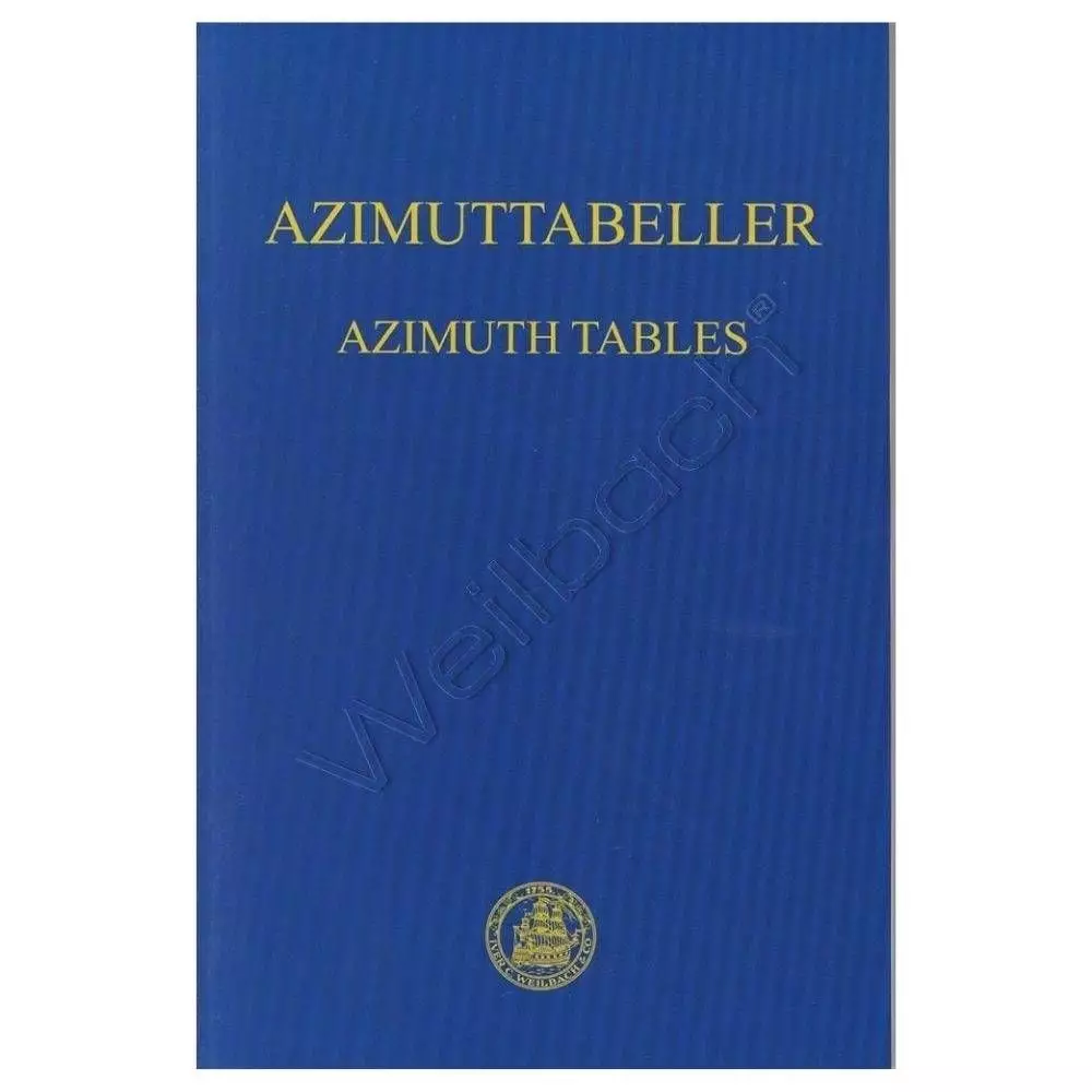 Weilbach Solies Azimuttabeller 3 Weilbach Solies Azimuttabeller