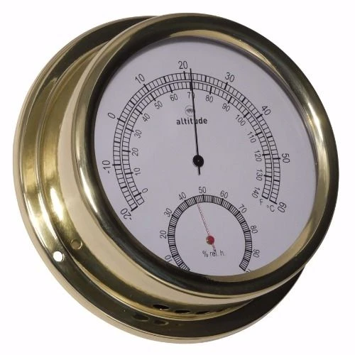 Delite Messing Termo-/Hygrometer Altitude 866 TH 2 Delite Messing Termo-/Hygrometer Altitude 866 TH