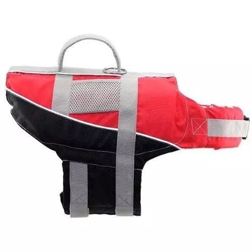 Lalizas Comfy Redningsvest Til Hunde, Rød/Sort 3 Lalizas Comfy Redningsvest Til Hunde, Rød/Sort