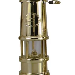 Minelampe Messing Med Stjernebrænder