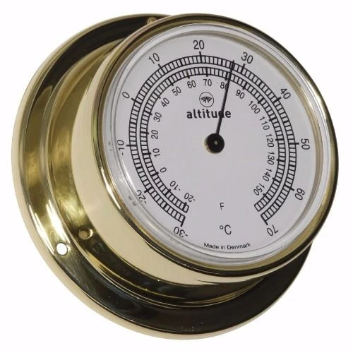 Delite Messing Barometer Altitude 838 T 3 Delite Messing Barometer Altitude 838 T