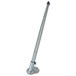 Flagstang Rustfri Med Skrå Base