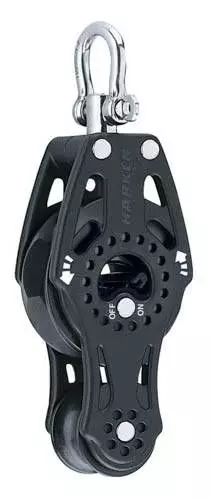 Harken Carbo Ratchet Blok 75 Mm Enkelt, Violin 3 Harken Carbo Ratchet Blok 75 Mm Enkelt, Violin