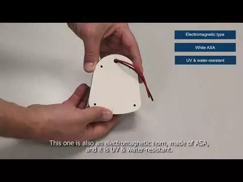 Elektrisk Trompethorn Signalhorn 4 Elektrisk Trompethorn Signalhorn - Billede 2