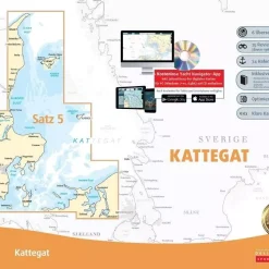 Søkort Sæt 5 - Kattegat