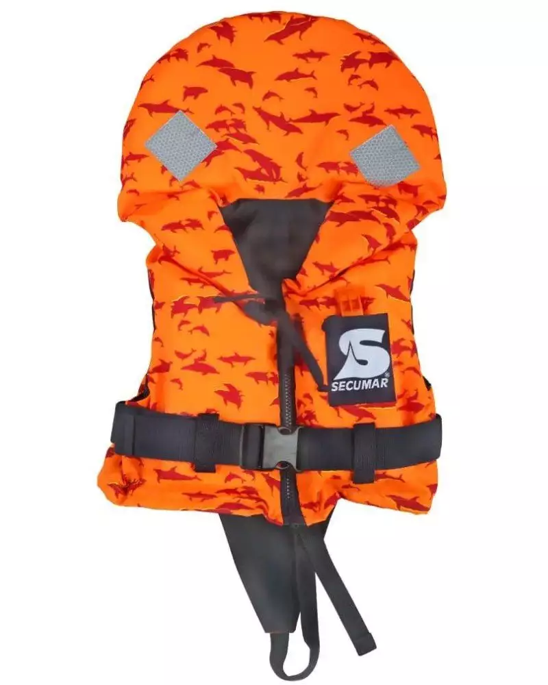 Secumar Bravo Print Redningsvest Orange 10-15 Kg 3 Secumar Bravo Print Redningsvest Orange 10-15 Kg