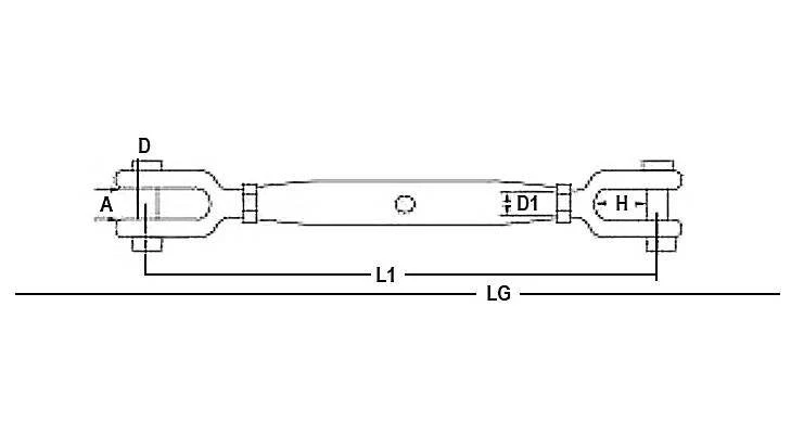 Engholm Vantskrue Gaffel/Gaffel Rustfri 4 Engholm Vantskrue Gaffel/Gaffel Rustfri - Billede 2